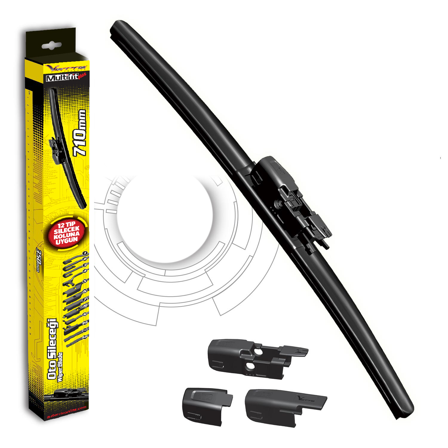 VETTE PLUS MULTIFIT SILECEK 710 MM